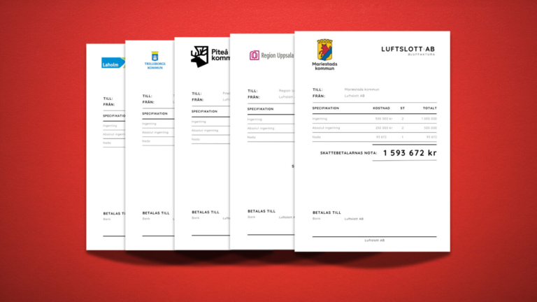 Bluffakturor – pengar till ingenting